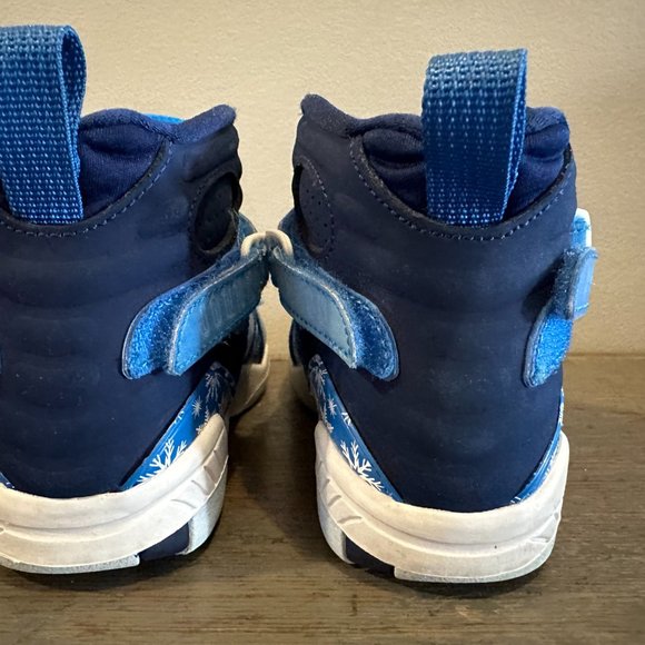 Jordan 8 Retro Snow Blizzard  Size 13c (PS) - Picture 6 of 9